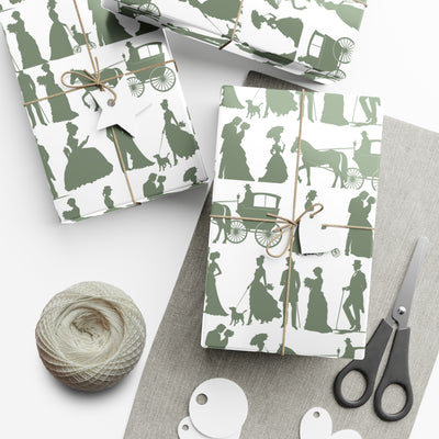 Wrapping Paper: Giddy Up | Victorian Inspired Design
