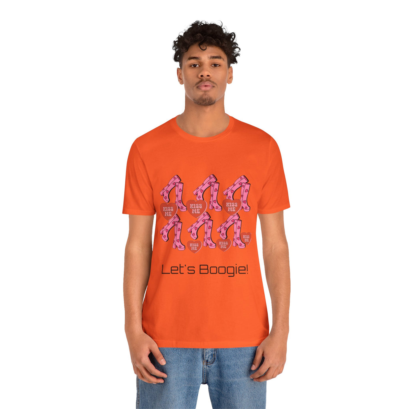 T-Shirt: Let's Boogie! | Jersey Fabric