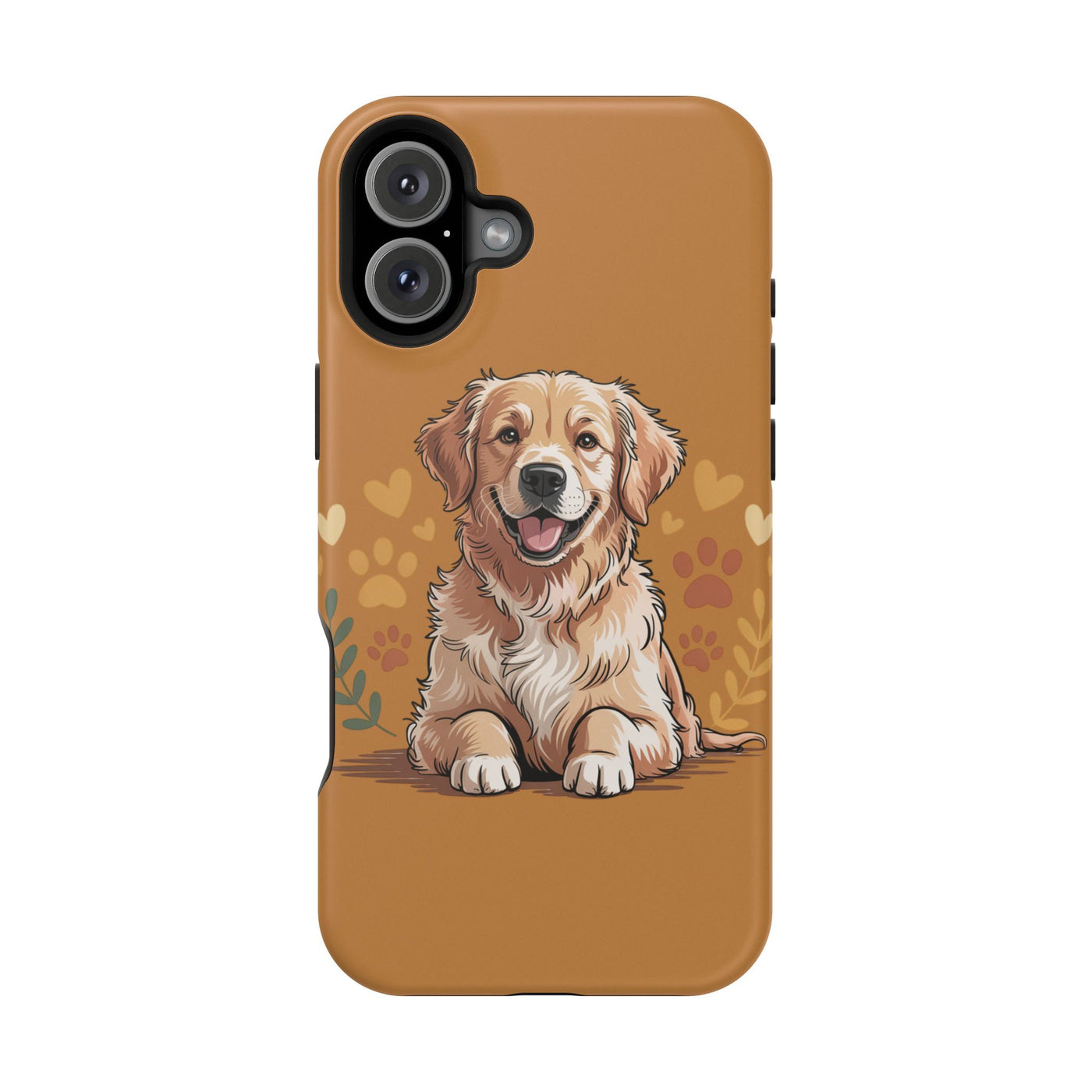 Dog Lover Magnetic Phone Case, Cute Pet Cases for iPhone, Dog-themed Phone Covers, Golden Retriever Case, Gifts for Dog Owners