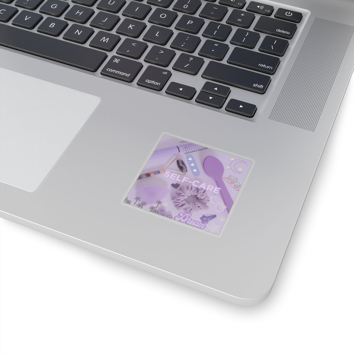 Kiss-Cut Stickers: Purple Aesthetic | Self-care