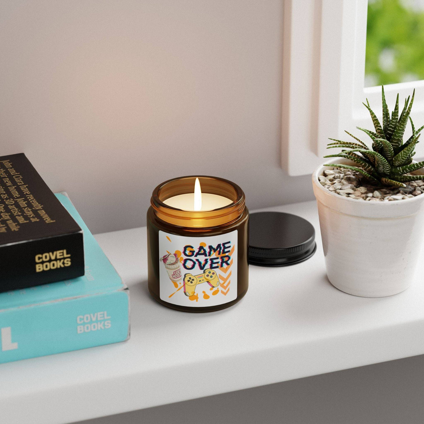 Soy Candle: Gamer Design