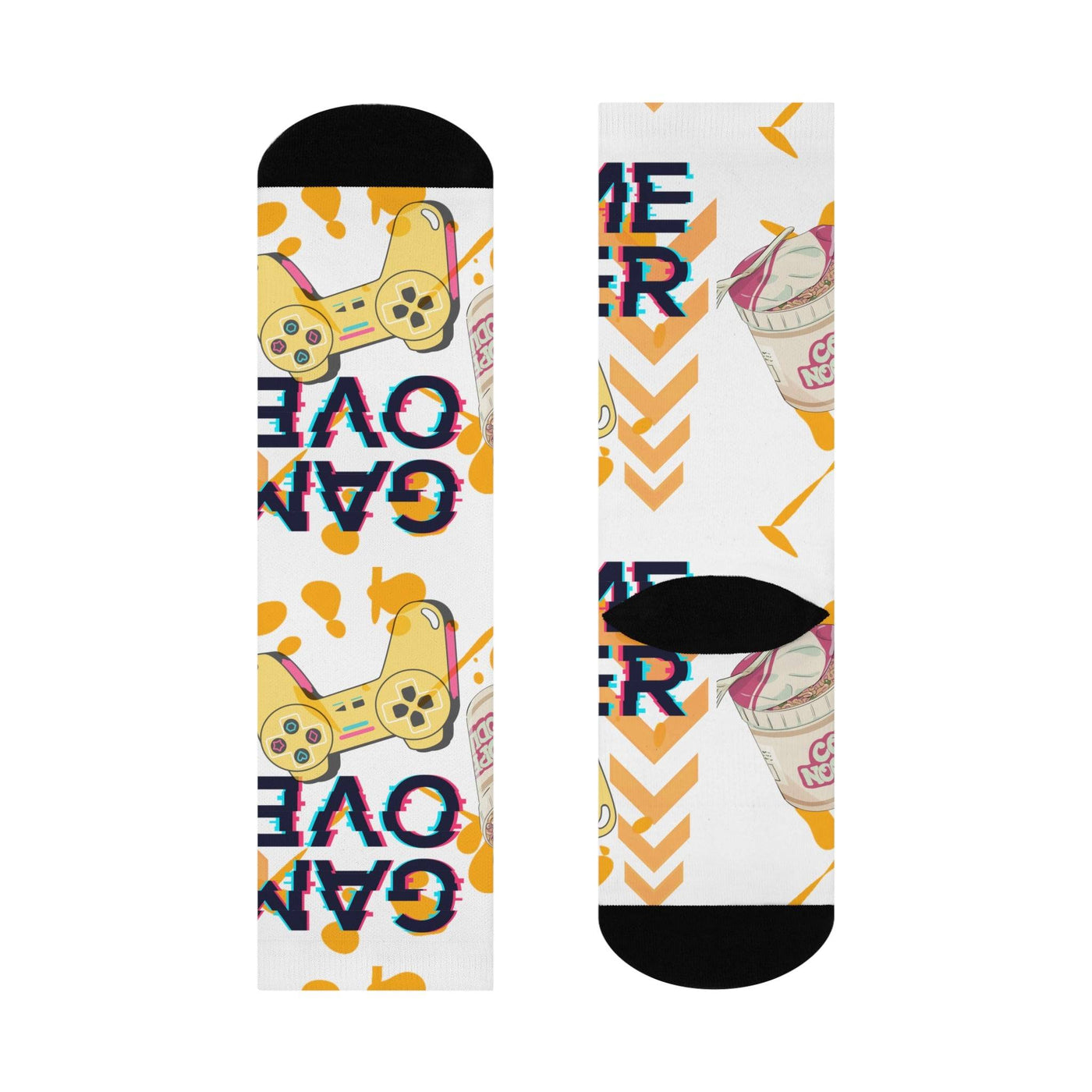 Crew Socks: Game Over Design