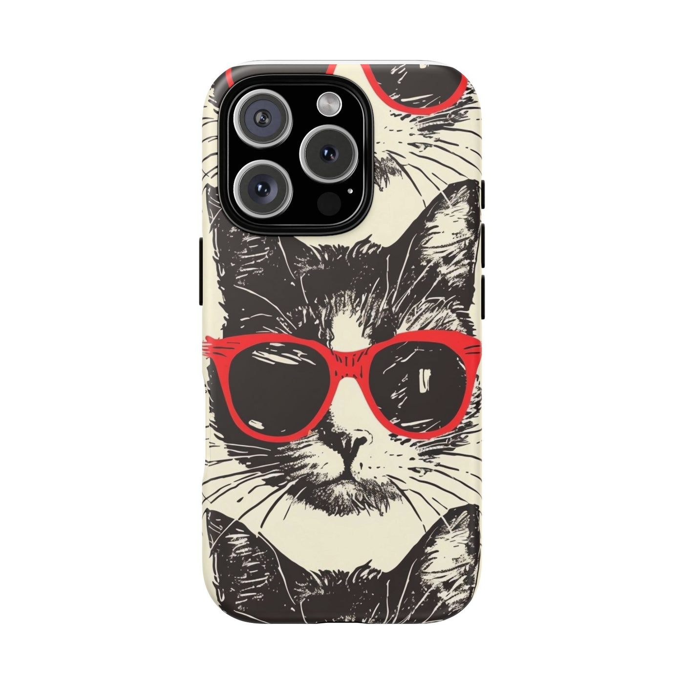 Phone Case: Sassy Cat Phone Case, Cute Cat Lovers Gift, Pet Lover Accessory, Fun Cat Phone Cover, Stylish Gadget Protection
