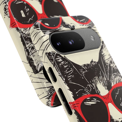 Phone Case: Sassy Cat Phone Case, Cute Cat Lovers Gift, Pet Lover Accessory, Fun Cat Phone Cover, Stylish Gadget Protection