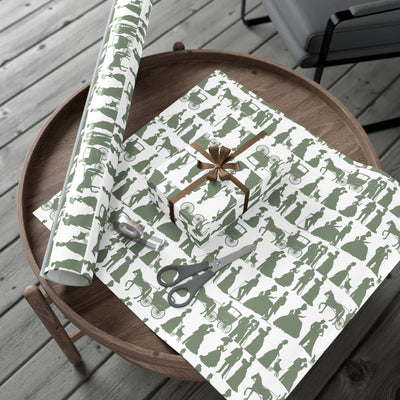 Wrapping Paper: Giddy Up | Victorian Inspired Design