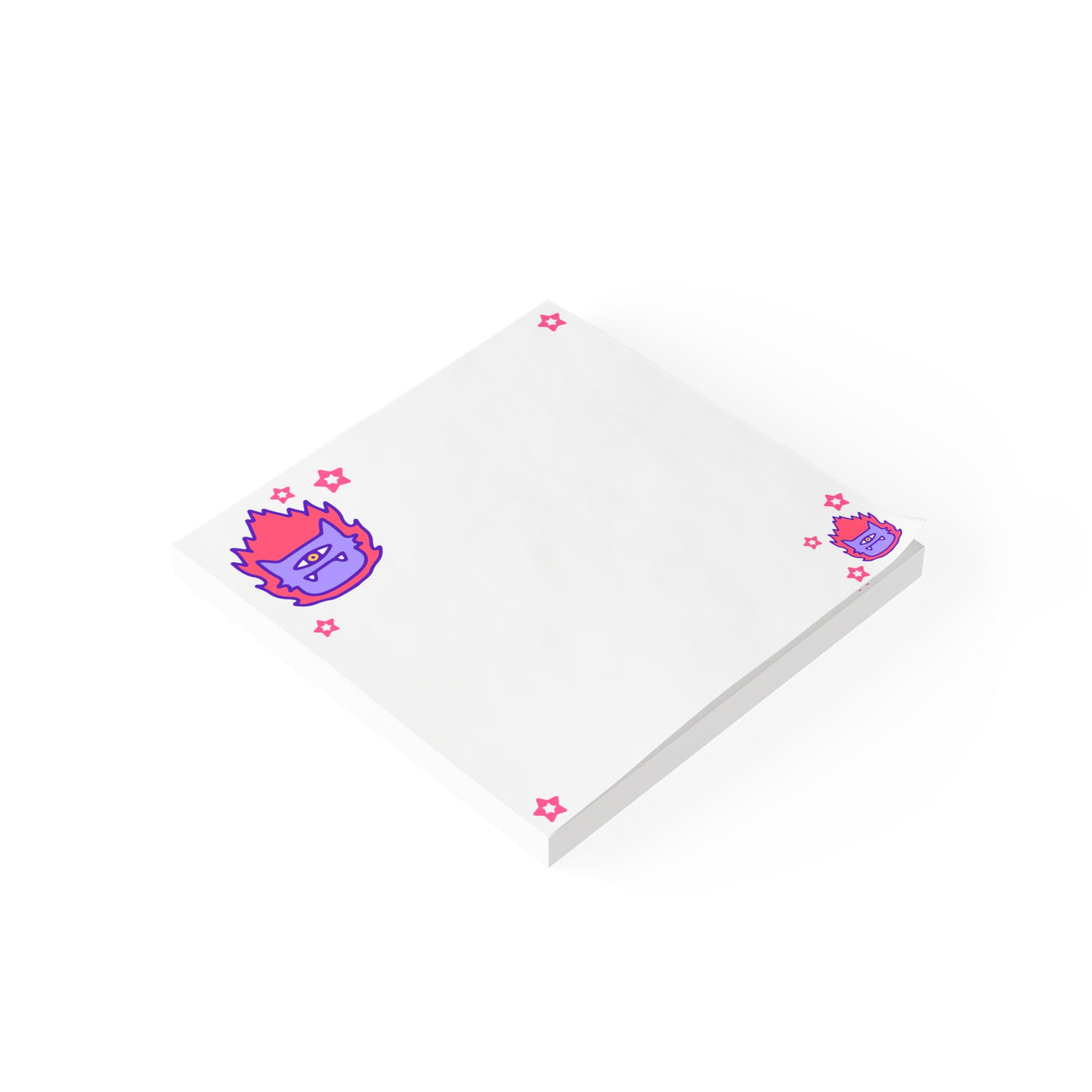 Sticky Note Pad: Kitty Cyborg