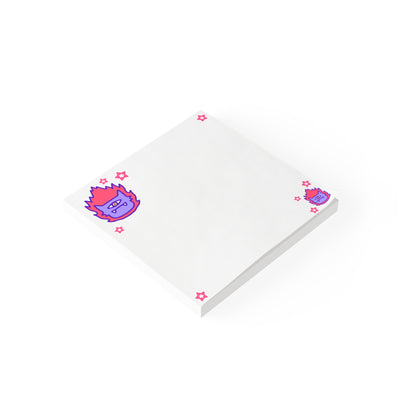 Sticky Note Pad: Kitty Cyborg