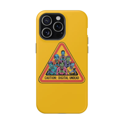 Phone Case: Zombie-Themed Tough Case for iPhone, Caution Digital Undead Phone Cover, Phone Accessory for Halloween, Unique Gift Idea, Trendy Phone [...]