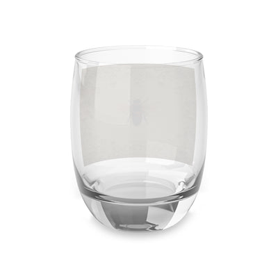 Whiskey Glass: Bee Design
