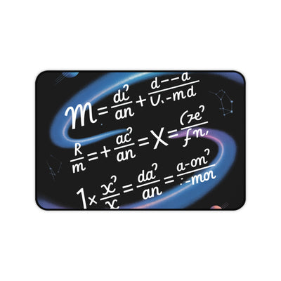 Space themed desk mat for students and astronomers