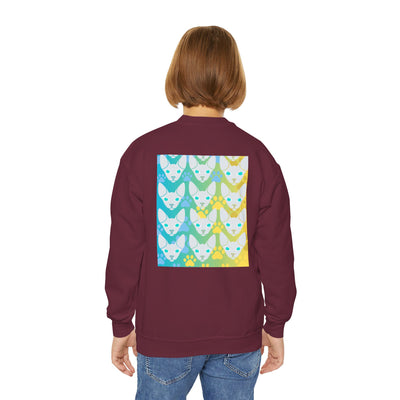 Sweatshirt: Hairless Kitty Design Crewneck