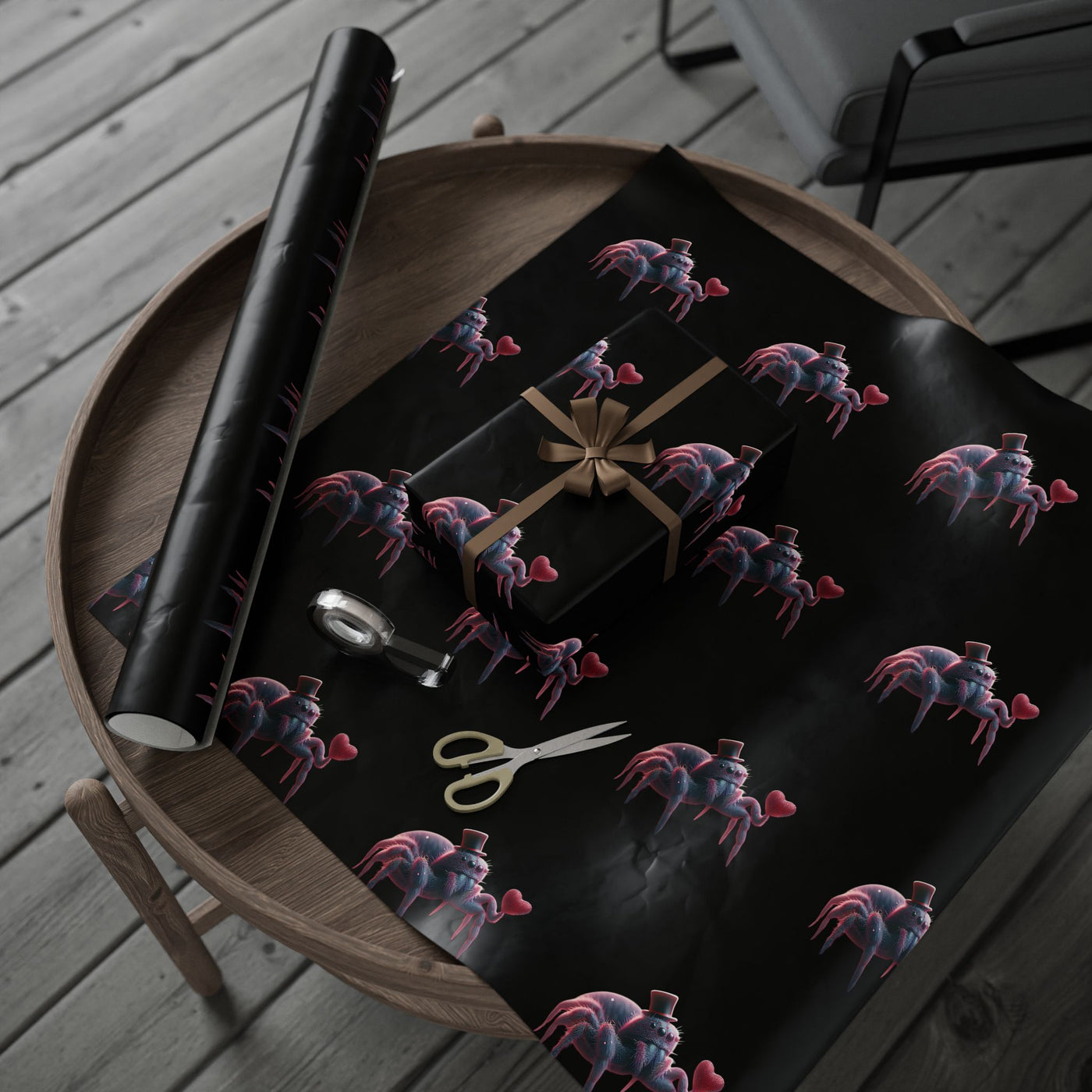 Wrapping Paper: Top of the Morning | Funny Spider