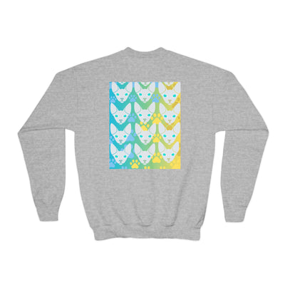 Sweatshirt: Hairless Kitty Design Crewneck