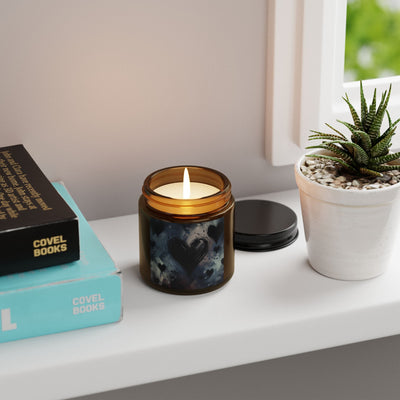 Candle: Black Hearts Scented Soy Candle