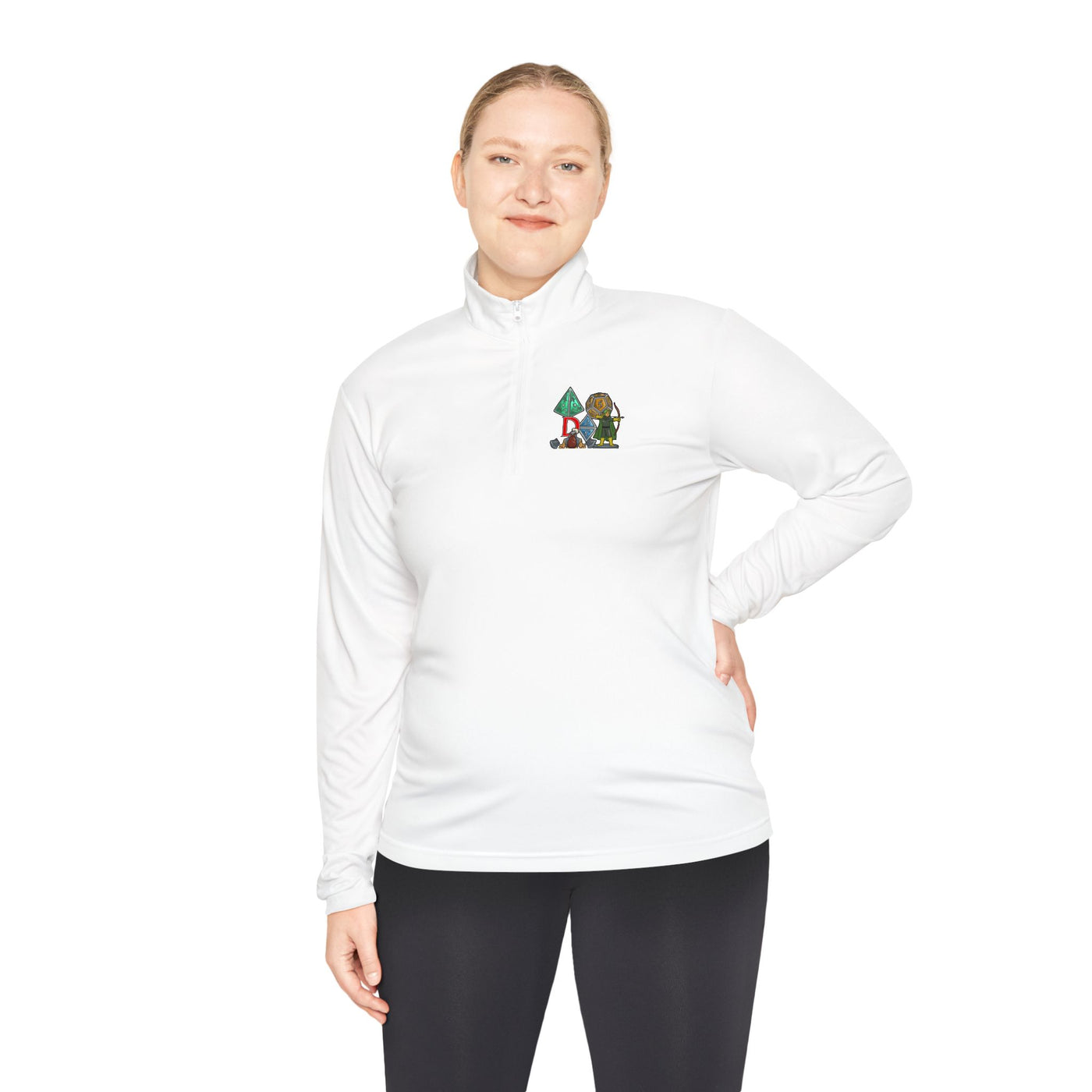 Quarter-Zip Pullover: Dungeons and Dragons Design