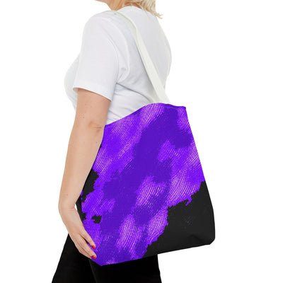 Tote Bag: Haze of Purple Design