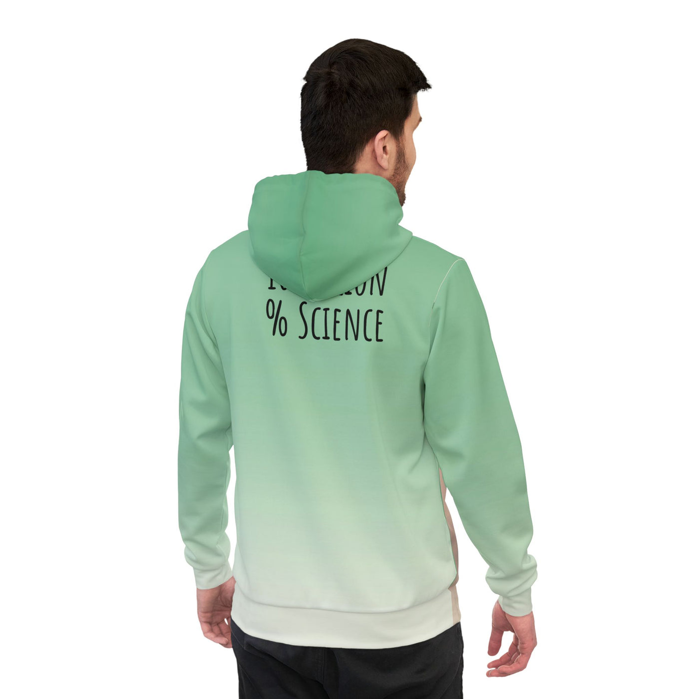 Mystical Athletic Hoodie with E=mc² Design - Perfect for Science Enthusiasts and Casual Wear