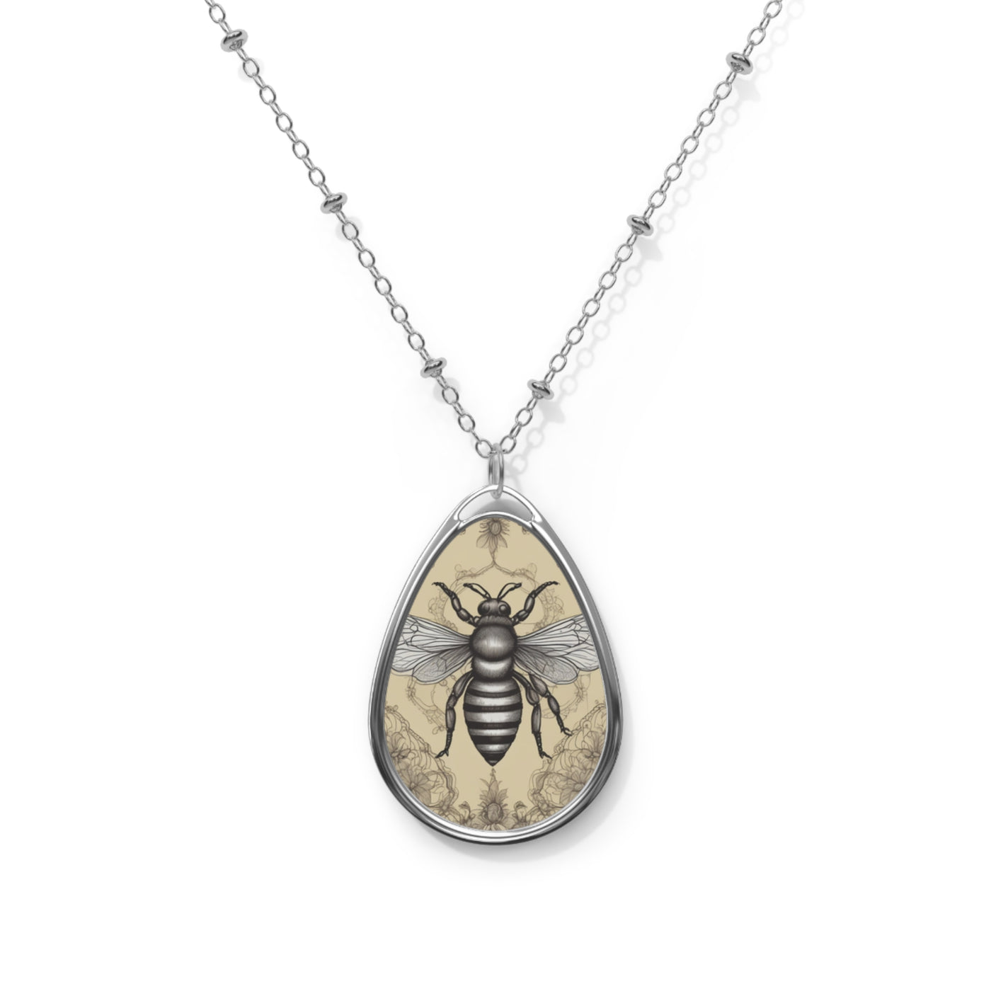 Necklace - Bee Mine Oval Necklace