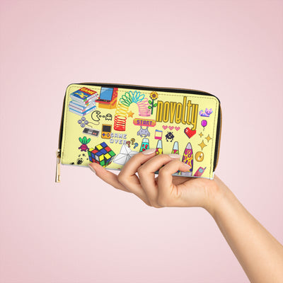 Wallet: Retro Gamer | Zipper Wallet