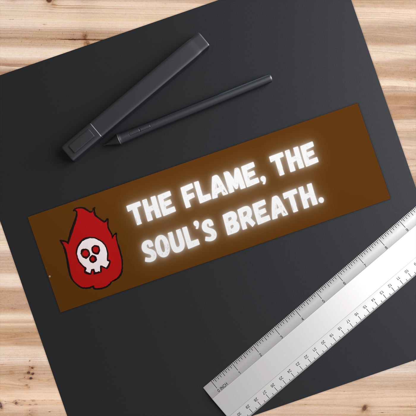 Bumper Sticker: Anime-Inspired Design