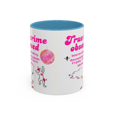 Mug: Pink Disco Ball True Crime