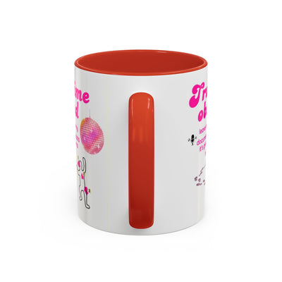 Mug: Pink Disco Ball True Crime