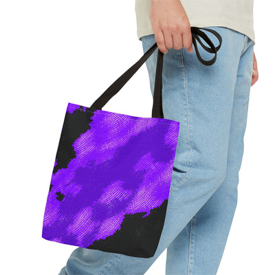 Tote Bag: Haze of Purple Design