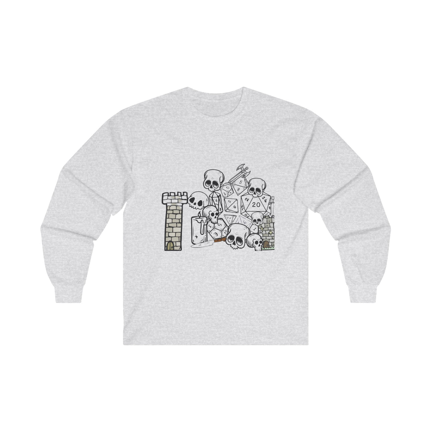 Shirt: DnD | Dungeons and Dragons | Long sleeves | Mens