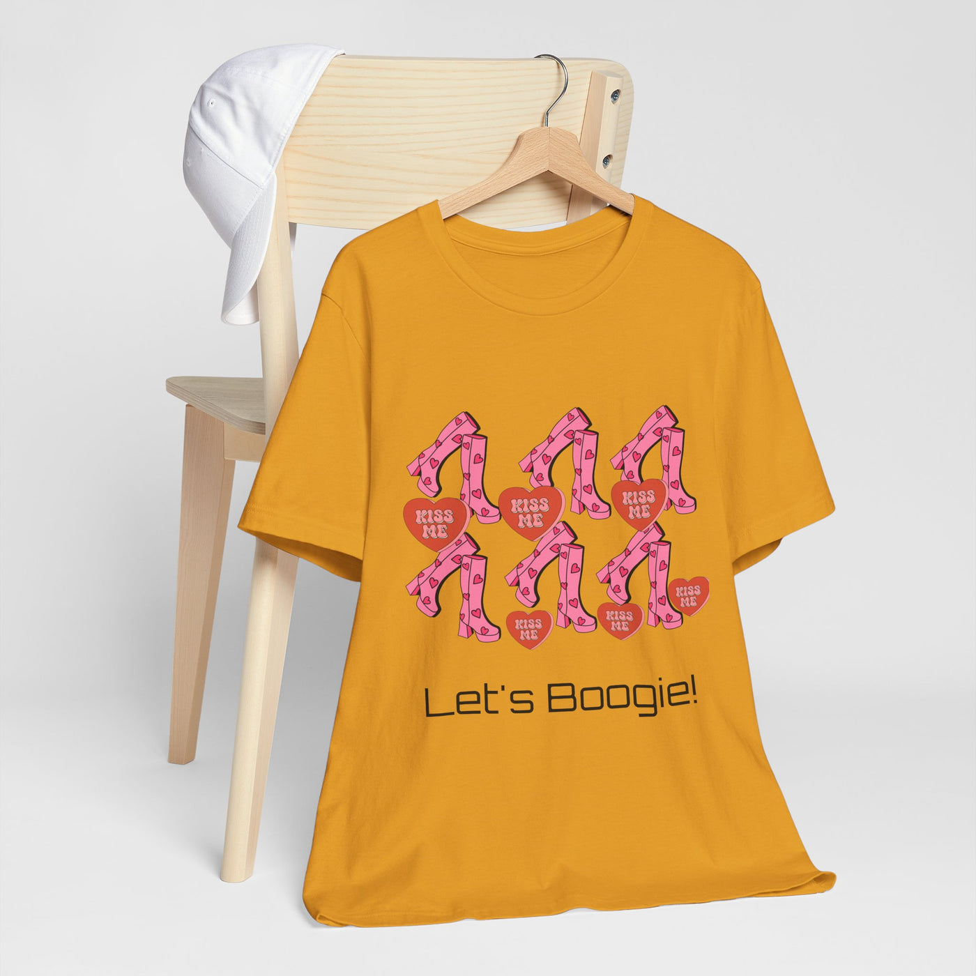 T-Shirt: Let's Boogie! | Jersey Fabric