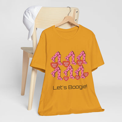 T-Shirt: Let's Boogie! | Jersey Fabric
