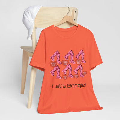T-Shirt: Let's Boogie! | Jersey Fabric