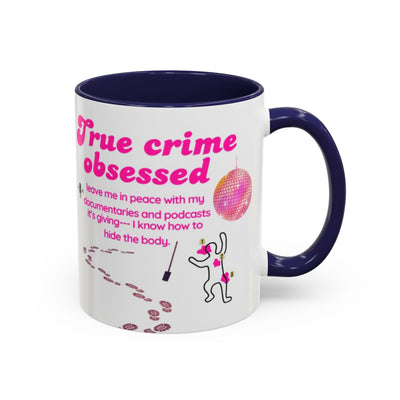Mug: Pink Disco Ball True Crime