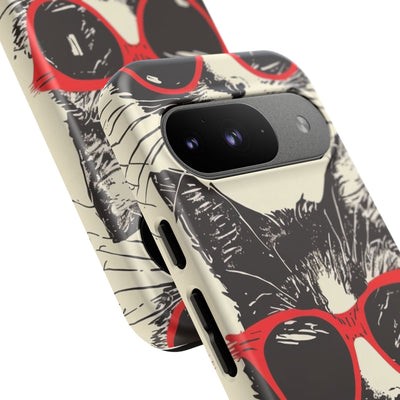 Phone Case: Sassy Cat Phone Case, Cute Cat Lovers Gift, Pet Lover Accessory, Fun Cat Phone Cover, Stylish Gadget Protection
