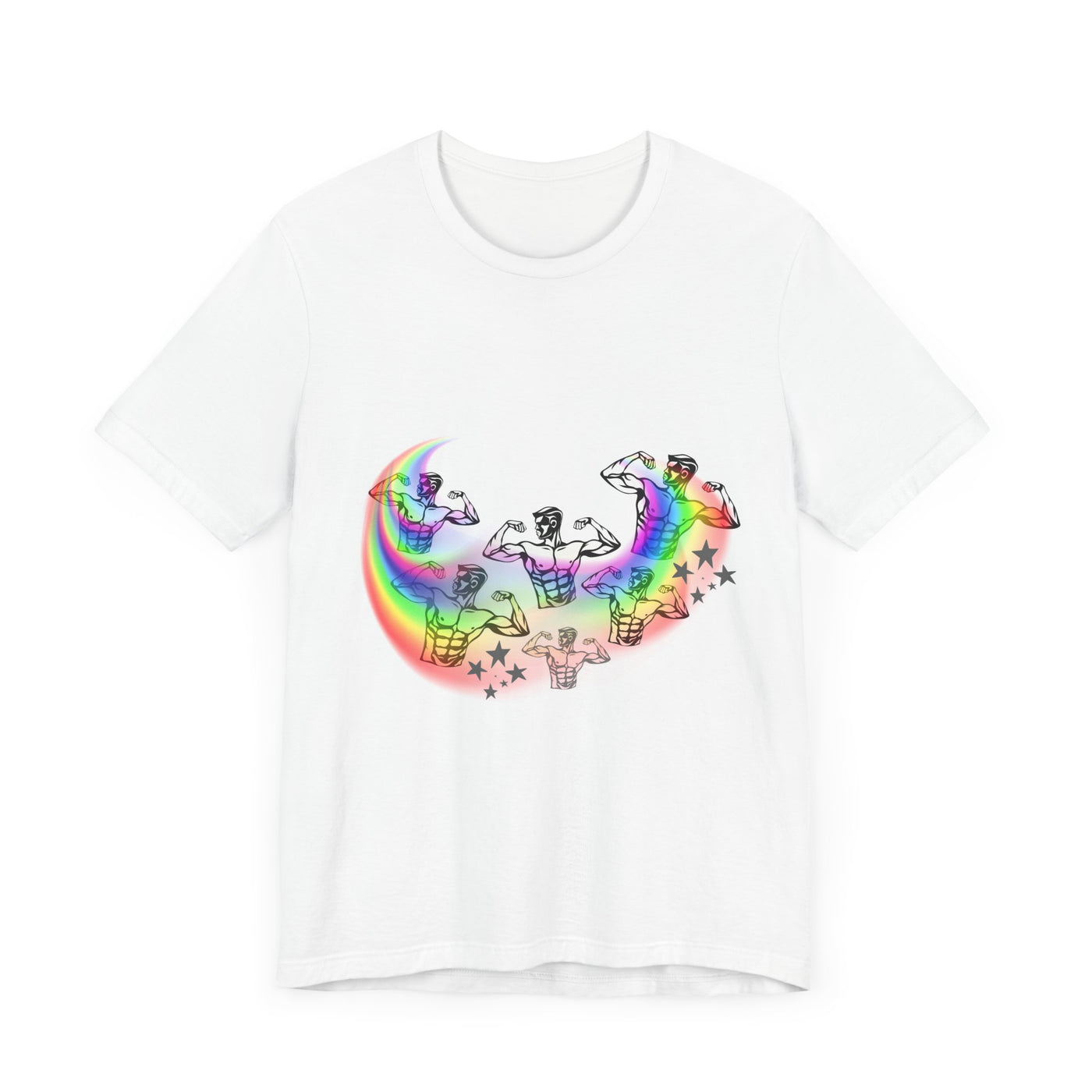 T-Shirt: Flex the Rainbow | Pride & Muscles