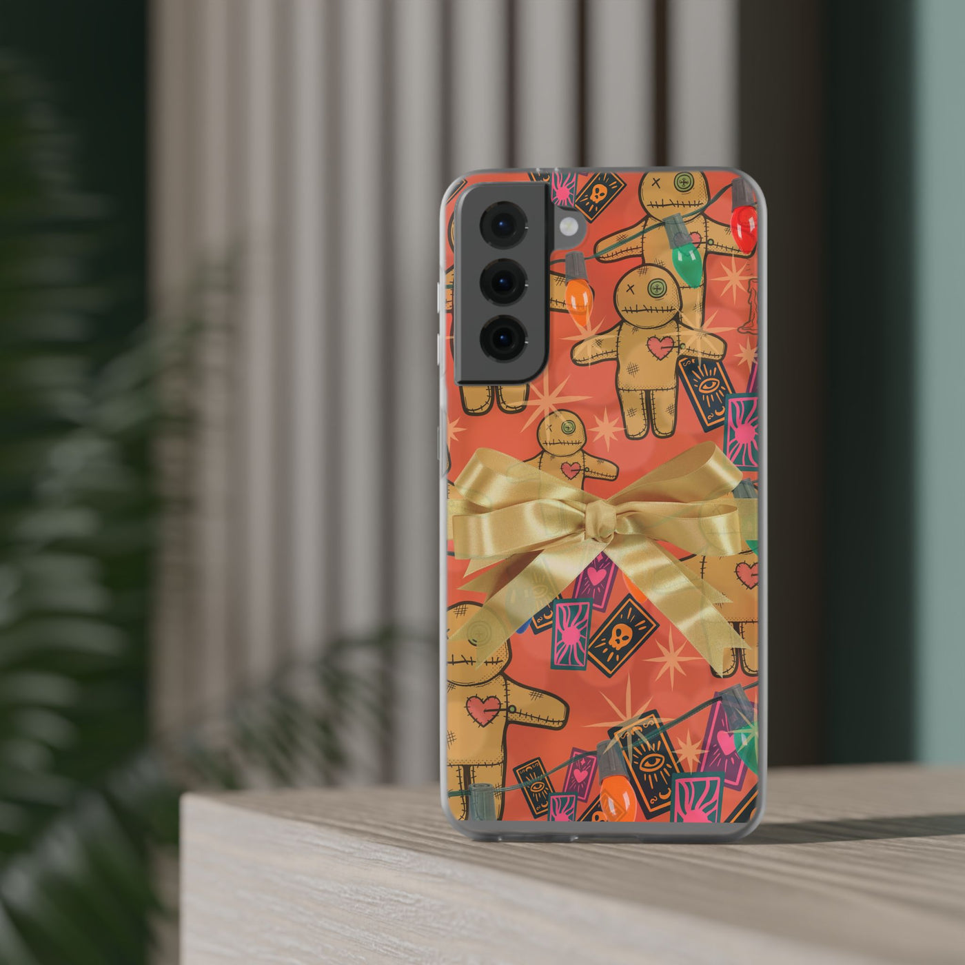 Phone Case: Festive Voodoo Doll | Flexi Case