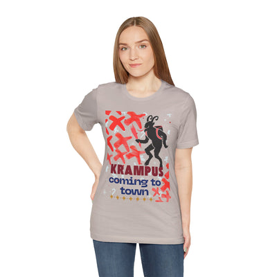 Krampus T-Shirt | Sinister Cheer | 100% Cotton, Unisex