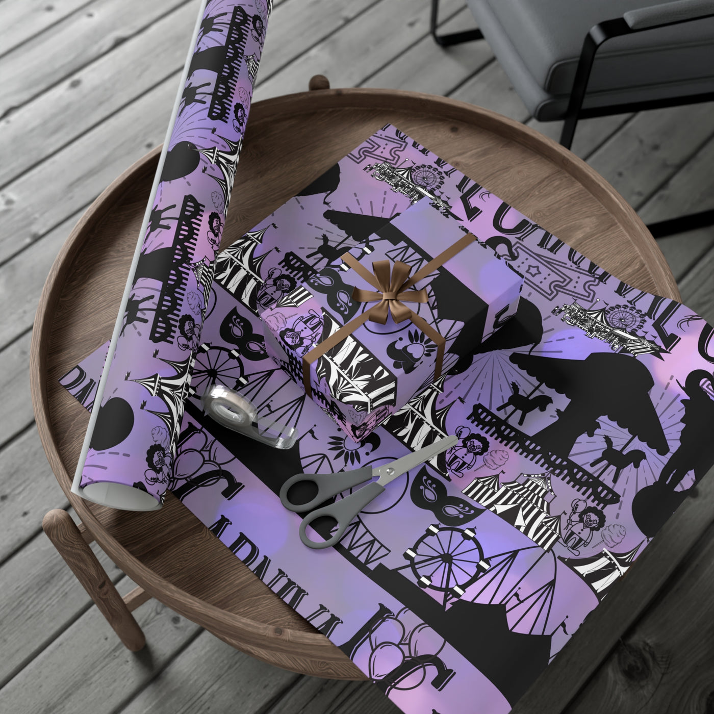 Wrapping Paper: Entertain Us | Carnival Theme