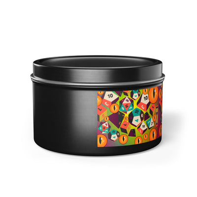 Tin Candle: Dice and Dragon Eyes