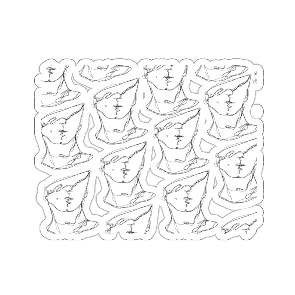Die-Cut Stickers: Artsy Sticker Design