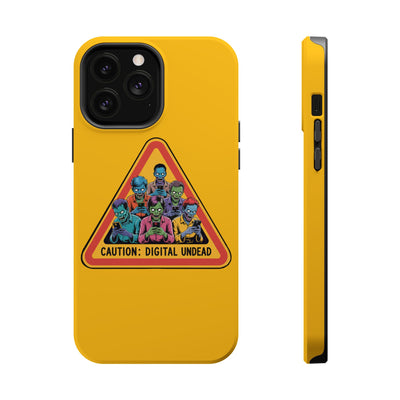 Phone Case: Zombie-Themed Tough Case for iPhone, Caution Digital Undead Phone Cover, Phone Accessory for Halloween, Unique Gift Idea, Trendy Phone [...]