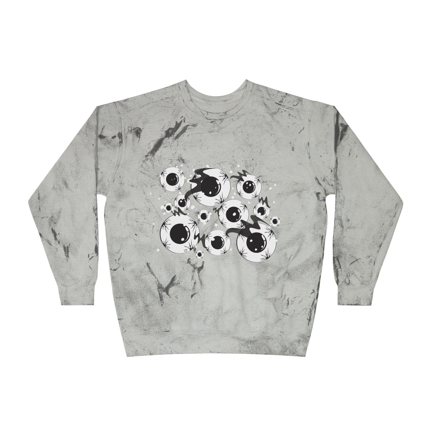 Crewneck Sweatshirt: All Eyes On Me | Color Blast| Men's Design