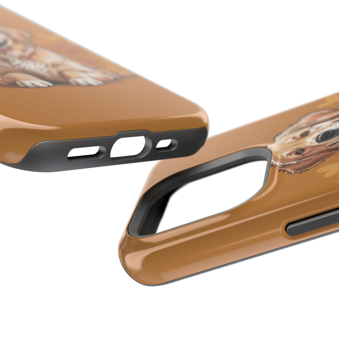 Dog Lover Magnetic Phone Case, Cute Pet Cases for iPhone, Dog-themed Phone Covers, Golden Retriever Case, Gifts for Dog Owners