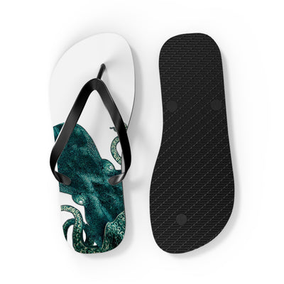 Flip Flop: Inspired Octopus Flip Flops - Fun Beach Sandals for Summer