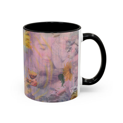 Mug: Fine Art Painterly mug | Blue and Yellow