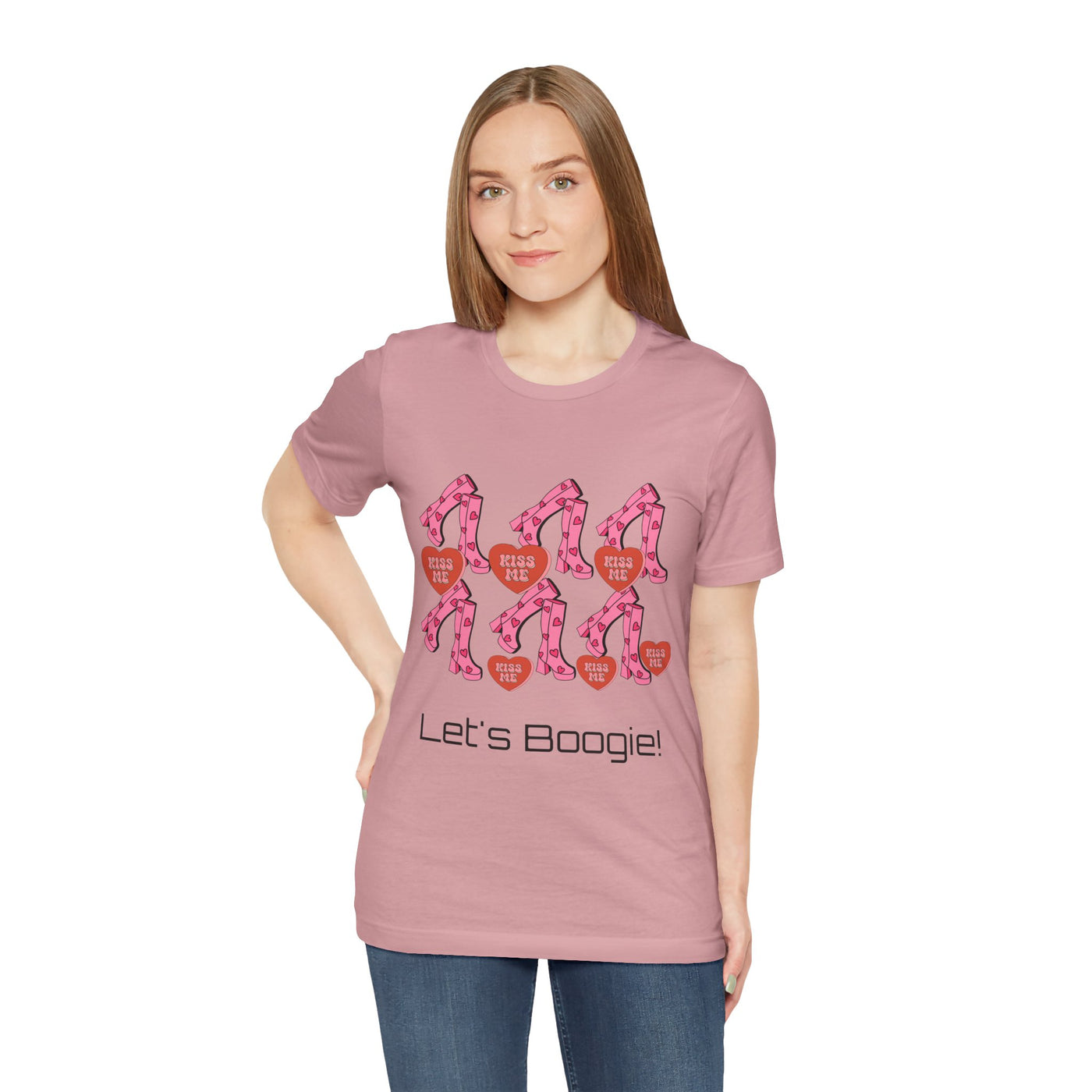 T-Shirt: Let's Boogie! | Jersey Fabric