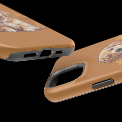 Dog Lover Magnetic Phone Case, Cute Pet Cases for iPhone, Dog-themed Phone Covers, Golden Retriever Case, Gifts for Dog Owners