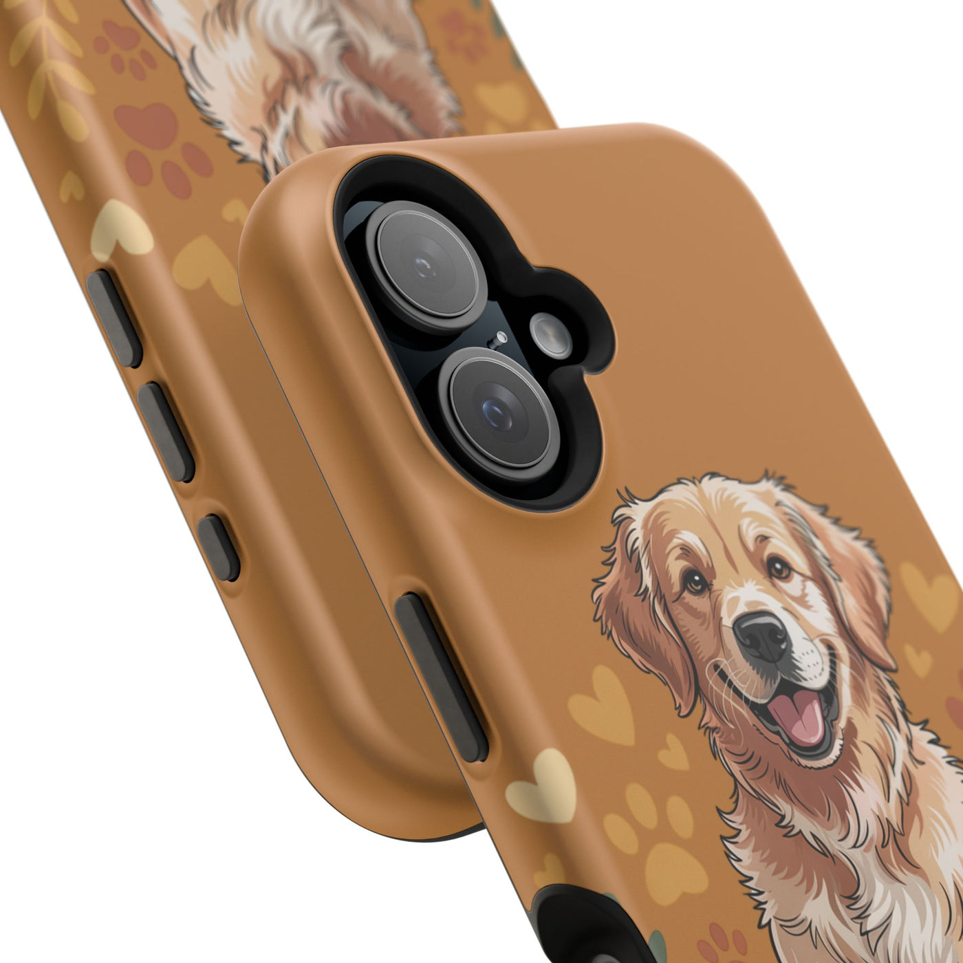 Dog Lover Magnetic Phone Case, Cute Pet Cases for iPhone, Dog-themed Phone Covers, Golden Retriever Case, Gifts for Dog Owners