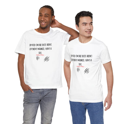 T-shirt: True Crime Joke | Cat Scratches
