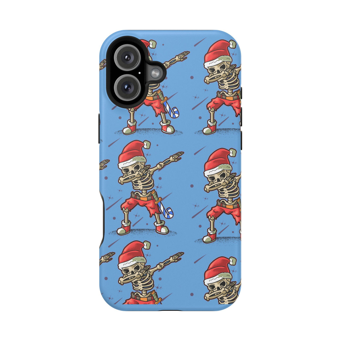 Santa Skelly Celly Phone Case | Durable & MagSafe Compatible