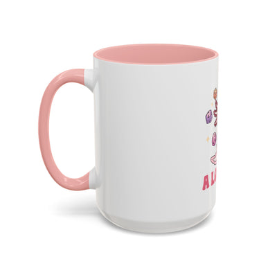 Mug: Cute Axolotl Dice Coffee Mug - Perfect for Gamers, D&D Lovers, Gifts, & Collectibles